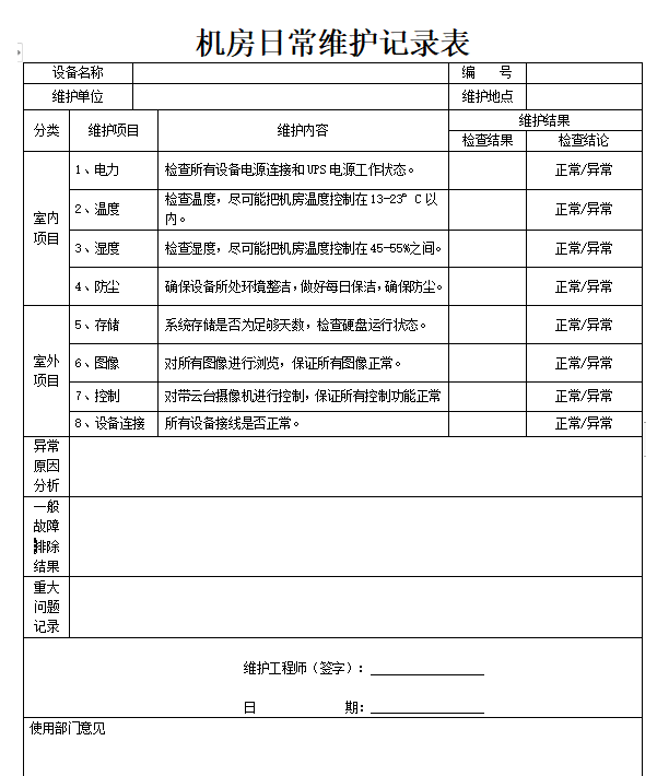 标准的北京智能交通监控维保合同如何做_利来体育北京监控安装公司提供模板