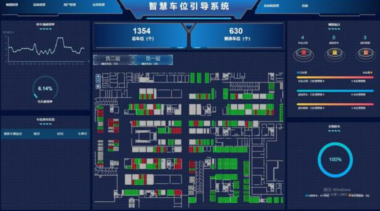 北京智慧停车诱导系统专业公司利来体育北京监控安装工程公司，让城市停车找车位变得不再难！